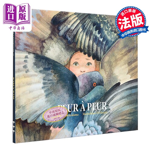 【法文版】法语绘本 面对恐惧 Mariachiara Di Giorgio绘 Peur a peur 法文原版 Chiara【中商原版】