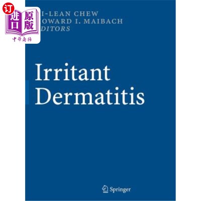 海外直订医药图书Irritant Dermatitis 刺激性皮炎