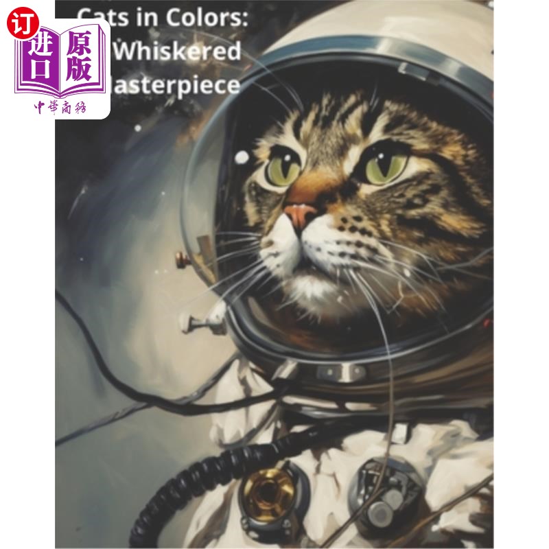 海外直订Cats in Colors: A Whiskered Masterpiece 彩色猫:长着胡须的杰作