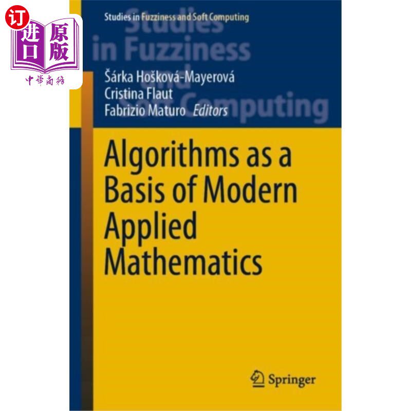 海外直订Algorithms as a Basis of Modern Applied Mathemat... 算法是现代应用数学的基础