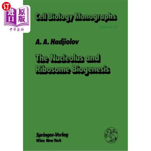 海外直订The Nucleolus and Ribosome Biogenesis 核仁和核糖体的生物发生