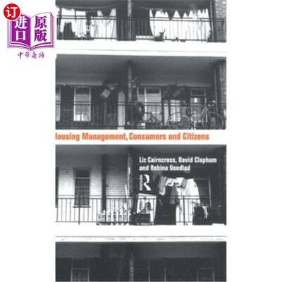 海外直订Housing Management, Consumers and Citizens 住房管理，消费者和公民