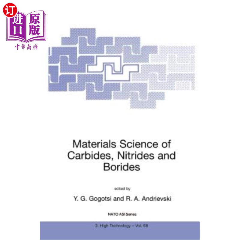 海外直订Materials Science of Carbides, Nitrides and Borides