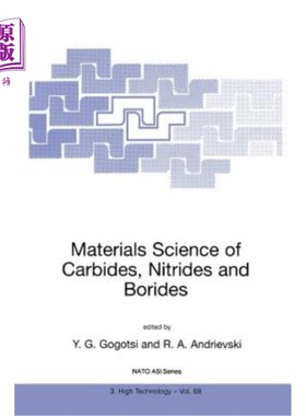 海外直订Materials Science of Carbides, Nitrides and Borides