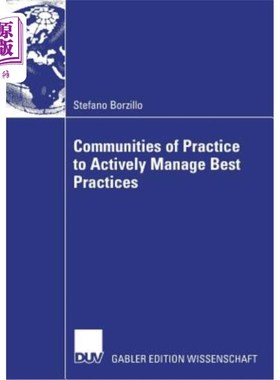 海外直订Communities of Practice to Actively Manage Best Practices 积极管理最佳实践的实践社区