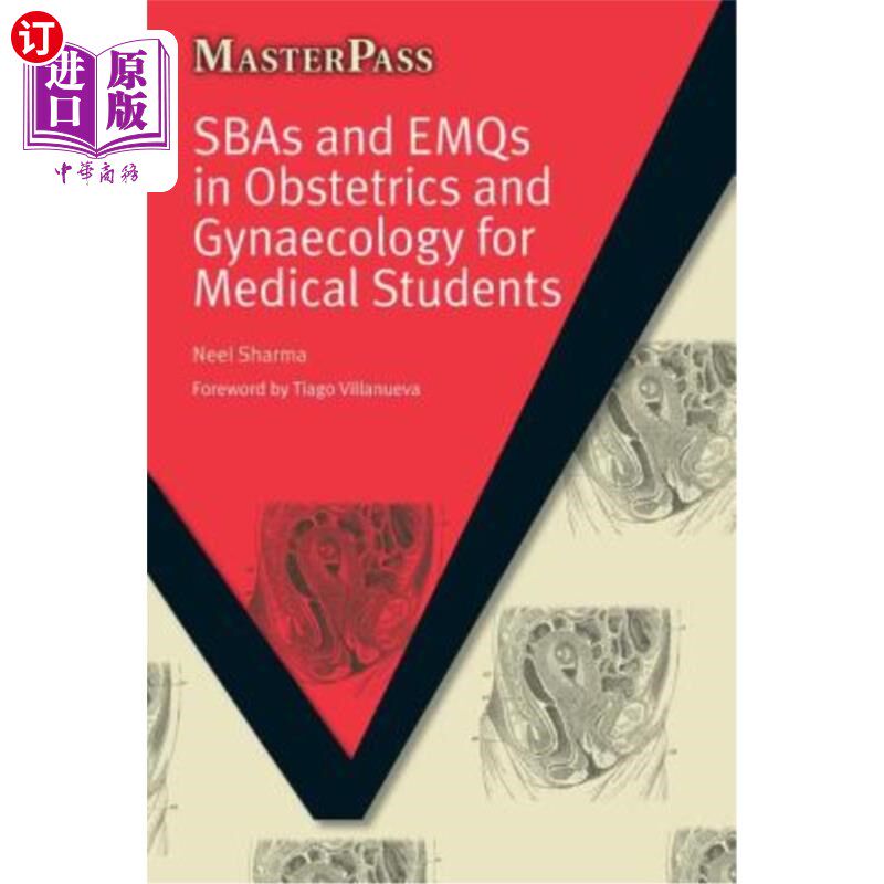 海外直订医药图书Sbas and Emqs in Obstetrics and Gynaecology for Medical Students 医学生妇产科Sbas和EMQ