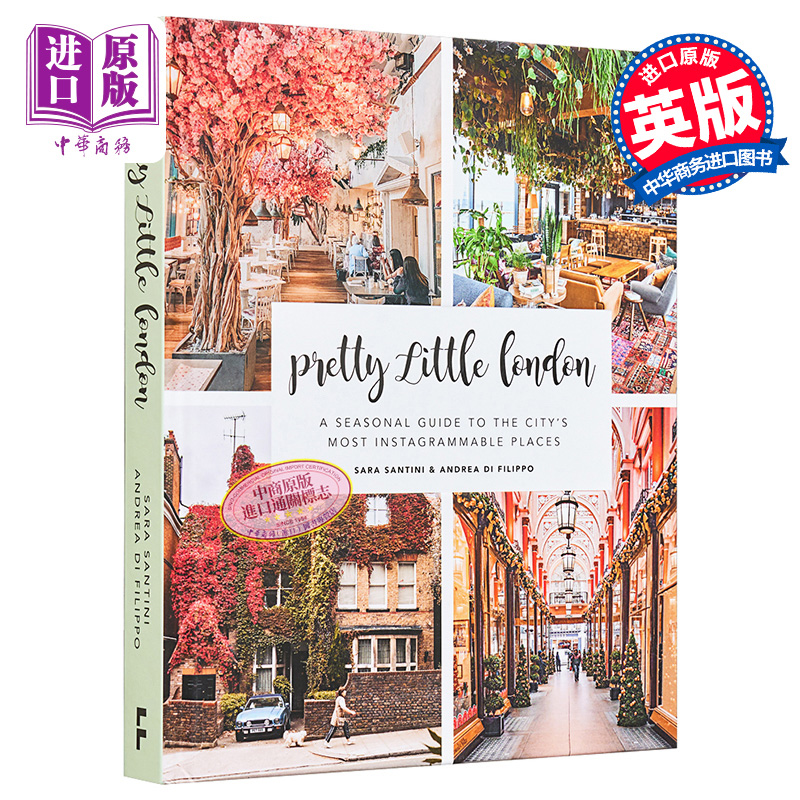 现货 漂亮的小伦敦 网红景点季节打卡指南 Pretty Little London 英文原版 Sara Santini Andrea Di Filippo【中商原版】 书籍/杂志/报纸 生活类原版书 原图主图