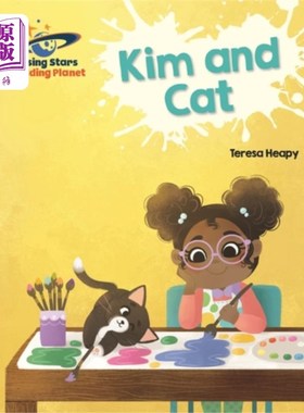 海外直订Reading Planet - Kim and Cat - Pink A: Galaxy 阅读星球-金和猫-粉红色A:银河系
