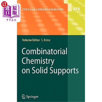 海外直订Combinatorial Chemistry on Solid Supports 固体支架组合化学