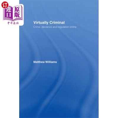 海外直订Virtually Criminal 实际上犯罪