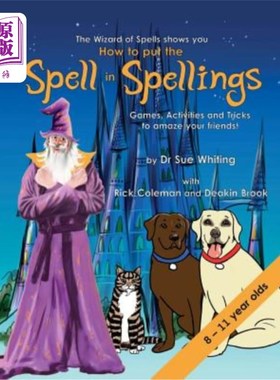 海外直订How to Put the Spell in Spellings (Wizard of Spells) 如何在拼写中使用咒语(咒语巫师)