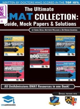 海外直订The Ultimate BMAT Collection: 5 Books In One, Over 2500 Practice Questions & Sol 终极BMAT系列：5本书合一，
