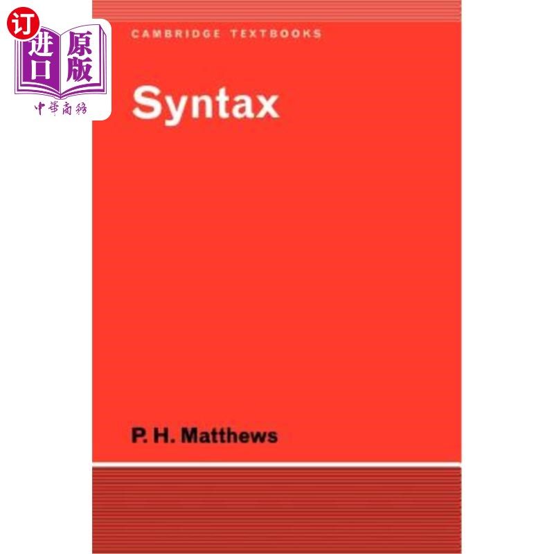 海外直订Syntax 语法