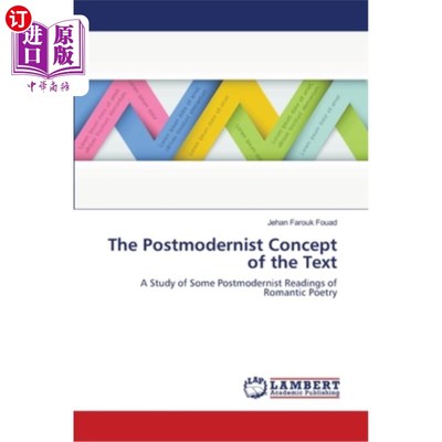 海外直订The Postmodernist Concept of the Text 后现代主义文本观