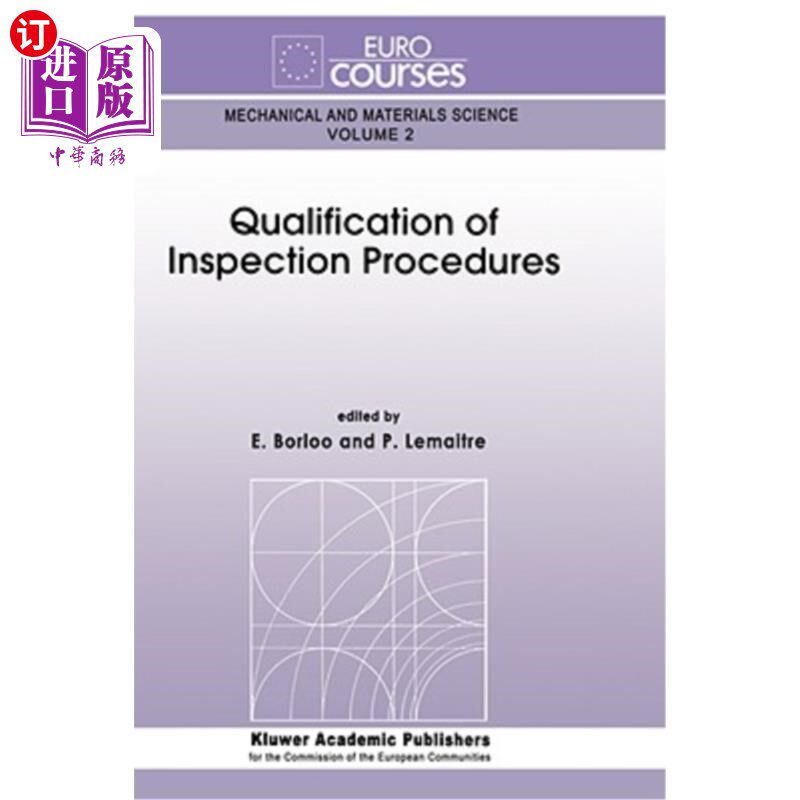 海外直订Qualification of Inspection Procedures 检验程序的资格