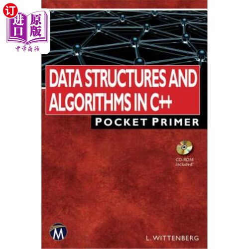 海外直订Data Structures and Algorithms in C++: Pocket Primer C++中的数据结构和算法：Pocket Primer