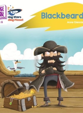 海外直订Reading Planet - Blackbeard - Yellow: Rocket Pho... 阅读星球-黑胡子-黄色:火箭拼读