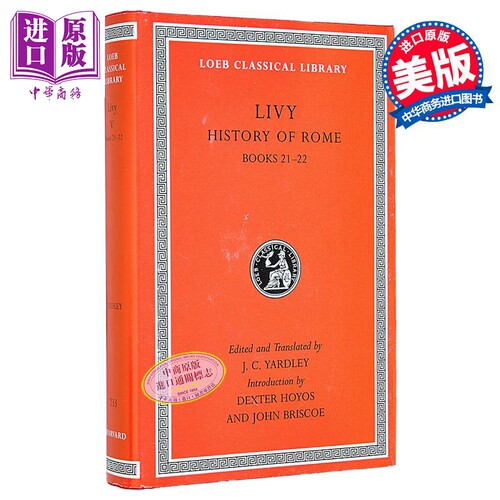 蒂托 李维 罗马史 卷五 洛布古典丛书 原文拉英对照版 英文原版 History of Rome Volume V Livy【中商原版】