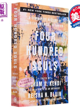 现货 四百个灵魂 非裔美国人社群史 英文原版 Four Hundred Souls Keisha N Blain 美洲历史 历史小说【中商原版】