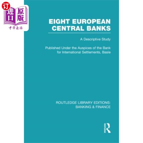 海外直订Eight European Central Banks (RLE Banking & Fina... 八家欧洲中央银行(RLE)