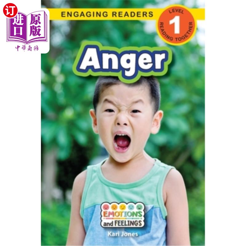 海外直订Anger: Emotions and Feelings (Engaging Readers, Level 1) 愤怒:情绪和感觉(吸引读者，1级)