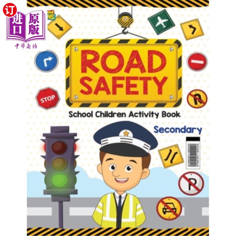 海外直订Road Safety: School Children Activity Book Secondary 道路安全：学童活动手册中学版