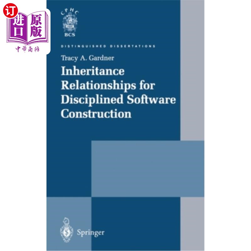 海外直订Inheritance Relationships for Disciplined Software Construction 规范软件构建的继承关系