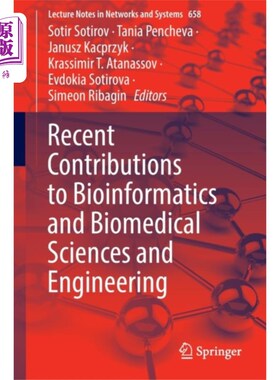 海外直订医药图书Recent Contributions to Bioinformatics and Biome... 最近对生物信息学和生物医学科学与工程的贡献