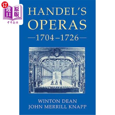 海外直订Handel's Operas, 1704-1726 亨德尔的歌剧(1704-1726年