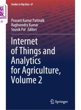 海外直订Internet of Things and Analytics for Agriculture, Volume 2 农业物联网和分析，第2卷