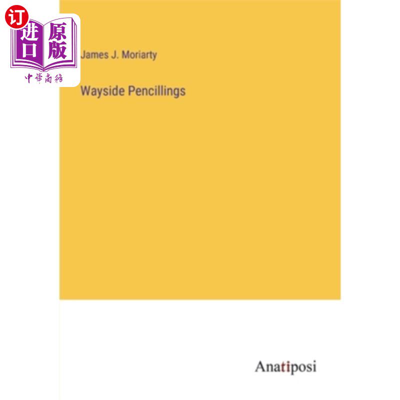 海外直订Wayside Pencillings 一边用笔写