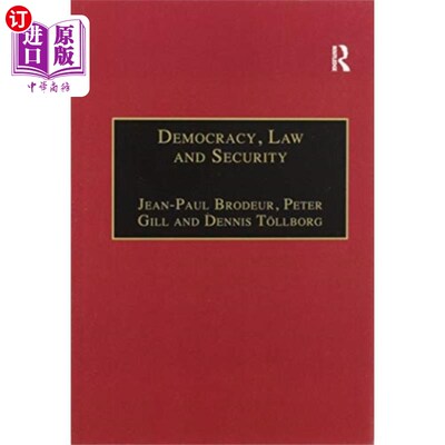海外直订Democracy, Law and Security 民主、法律和安全