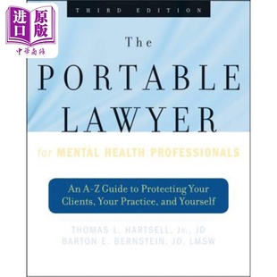For 英文原 做事与自身完全指南 Professionals Health Mental Lawyer Portable The 心理卫生专业人员用口袋律师：保护客户 预售