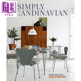 简约北欧室内设计 Simply 进口艺术 潢空间室内指南 中商原版 修装 Scandinavian 房子装