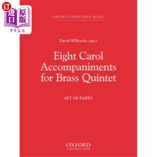 海外直订Eight Carol Accompaniments for Brass a 5 八颂歌伴奏铜管5