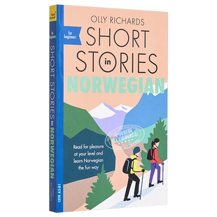 适合初学者的挪威语短篇小说 Short Stories in Norwegian for Beginners 英文原版 Olly Richards 小语种学习【中商原版】