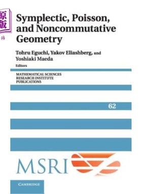 海外直订Symplectic, Poisson, and Noncommutative Geometry 辛几何、泊松几何和非对易几何