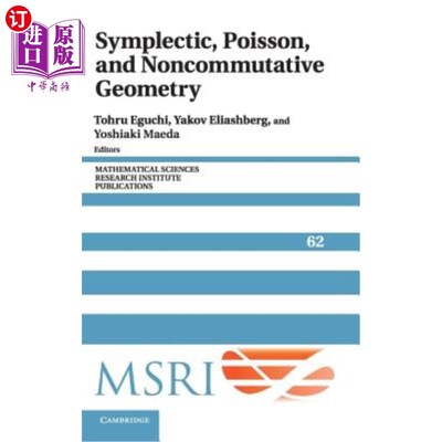 海外直订Symplectic, Poisson, and Noncommutative Geometry 辛几何、泊松几何和非对易几何