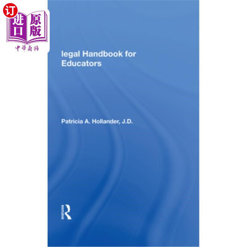 海外直订Legal Handbook for Educators 教育工作者法律手册