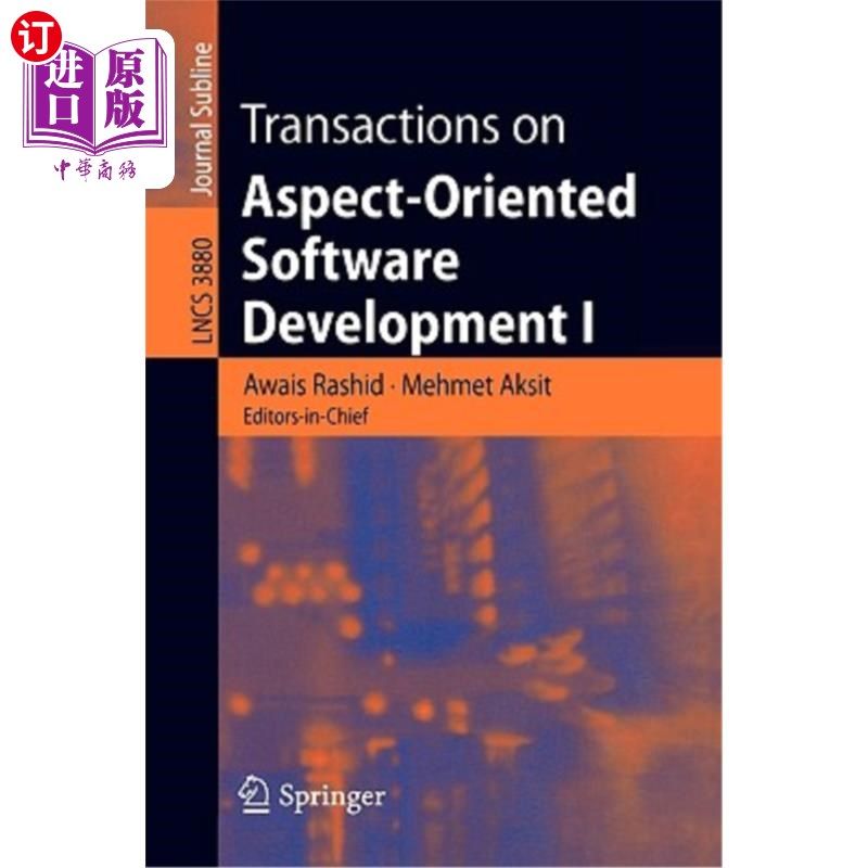 海外直订Transactions on Aspect-Oriented Software Development I 面向方面软件开发汇刊