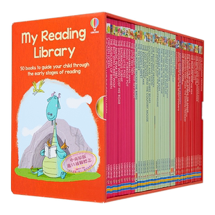 【中商原版】Usborne我的第二个图书馆 英文原版My Reading Library50册故事绘本 尤斯伯恩分级阅读 6岁以上 进口图书英语读?