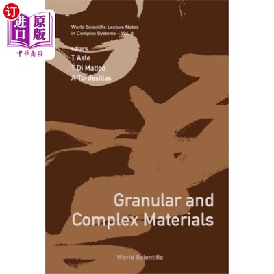 海外直订Granular And Complex Materials 粒状和复杂材料