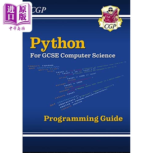 英国CGP原版 Python Programming Guide for GCSE Computer Science GCSE计算机科学 Python 编程指南【中商原版】