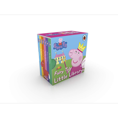 Ladybird Peppa Pig Fairy Tale Little Library 粉红猪童话图书馆 英文原版 进口原版 1岁到3岁 纸板手掌书【中商原版】