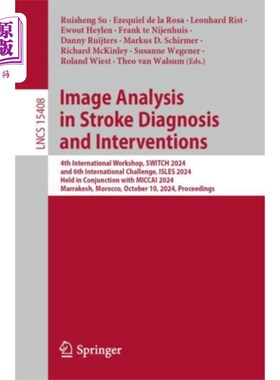 海外直订Image Analysis in Stroke Diagnosis and Intervent... 图像分析在脑卒中诊断和干预中的应用