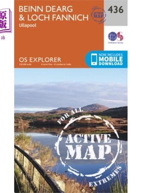 海外直订Beinn Dearg and Loch Fannich Beinn Dearg 和 Loch Fannich