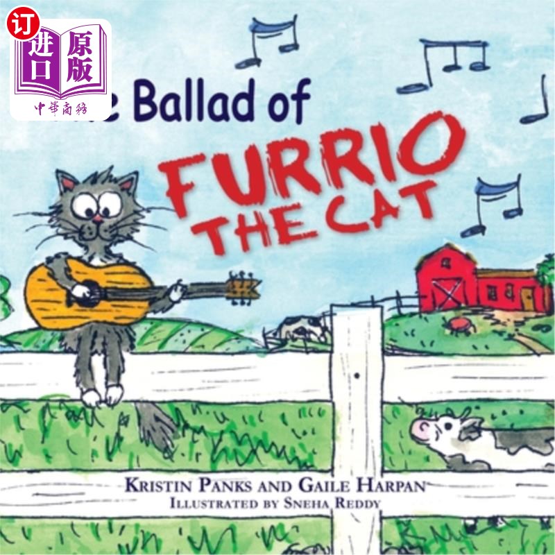海外直订The Ballad of Furrio the Cat 猫费里奥的歌谣