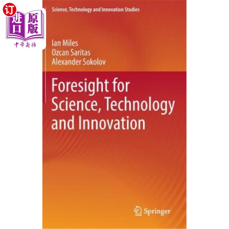 海外直订Foresight for Science, Technology and Innovation 科学、技术和创新的远见