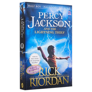 波西杰克逊1 珀西杰克逊和闪电窃贼 英文原版 Percy Jackson and the Lightning Thief Rick Riordan 奇幻【中商原版】