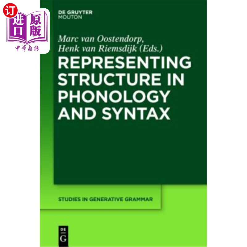 海外直订Representing Structure in Phonology and Syntax 音位学和句法中的表示结构